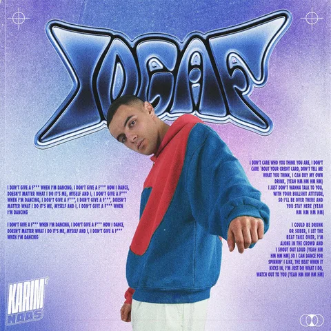 Cover — IDGAF (Sped Up Version) by Karim Naas
